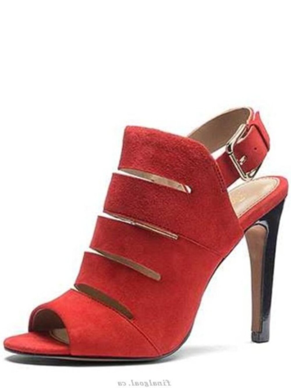 Isola red Ballencia in Fire Suede sandals, New, 7.5